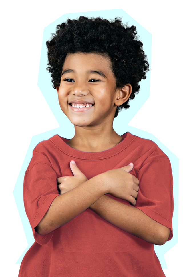 Criança sorrindo